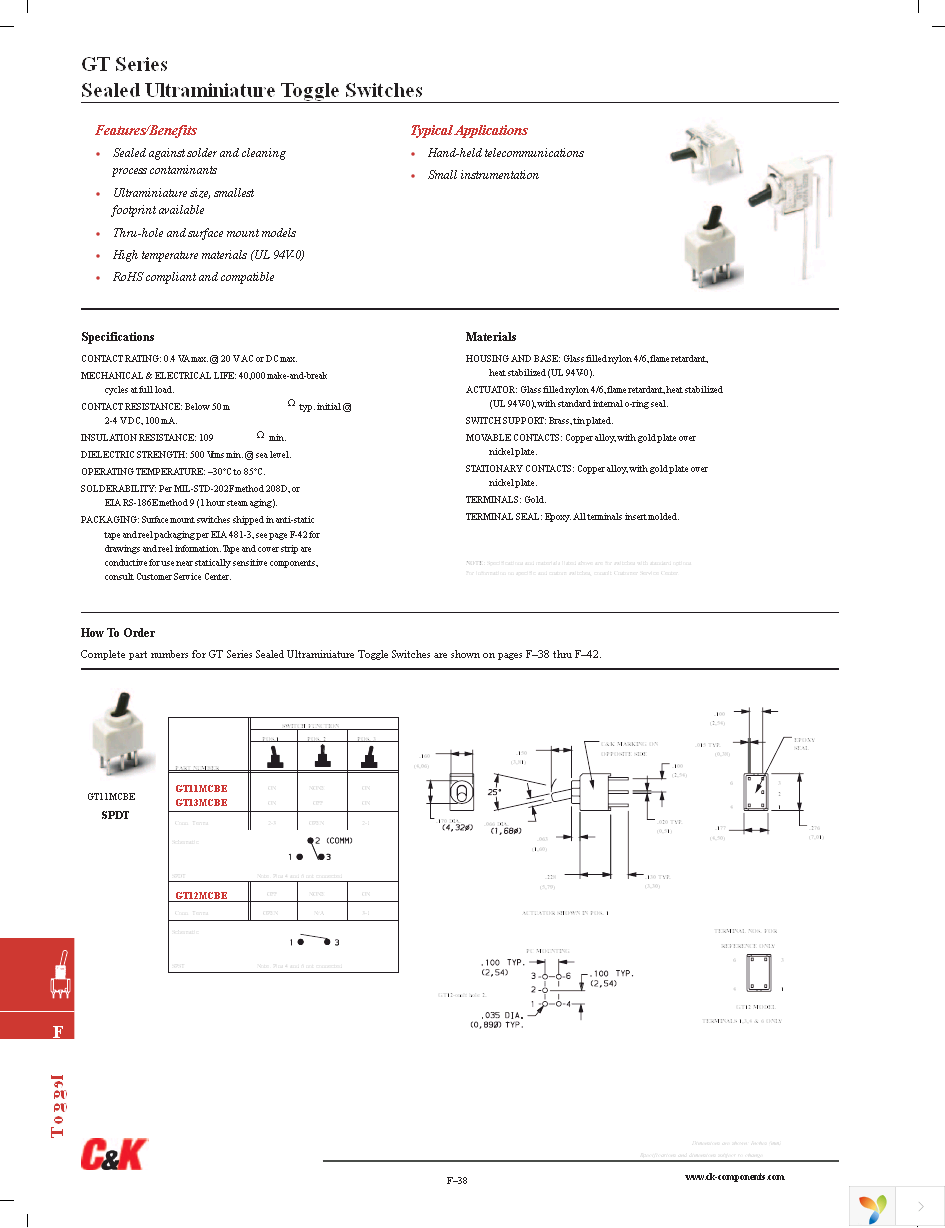 GT11MSCBE Page 1