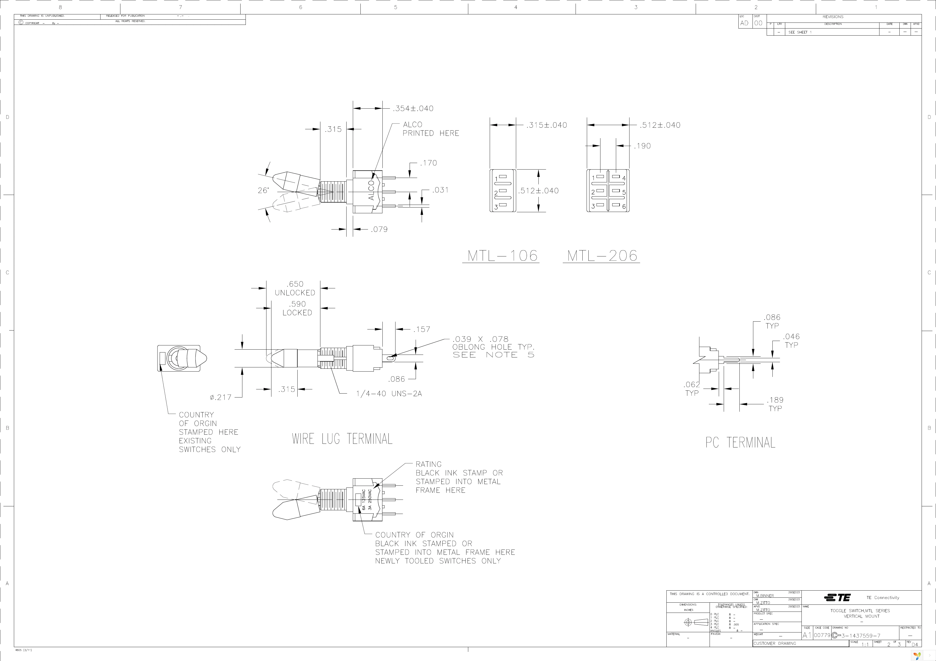 MTL106D Page 2