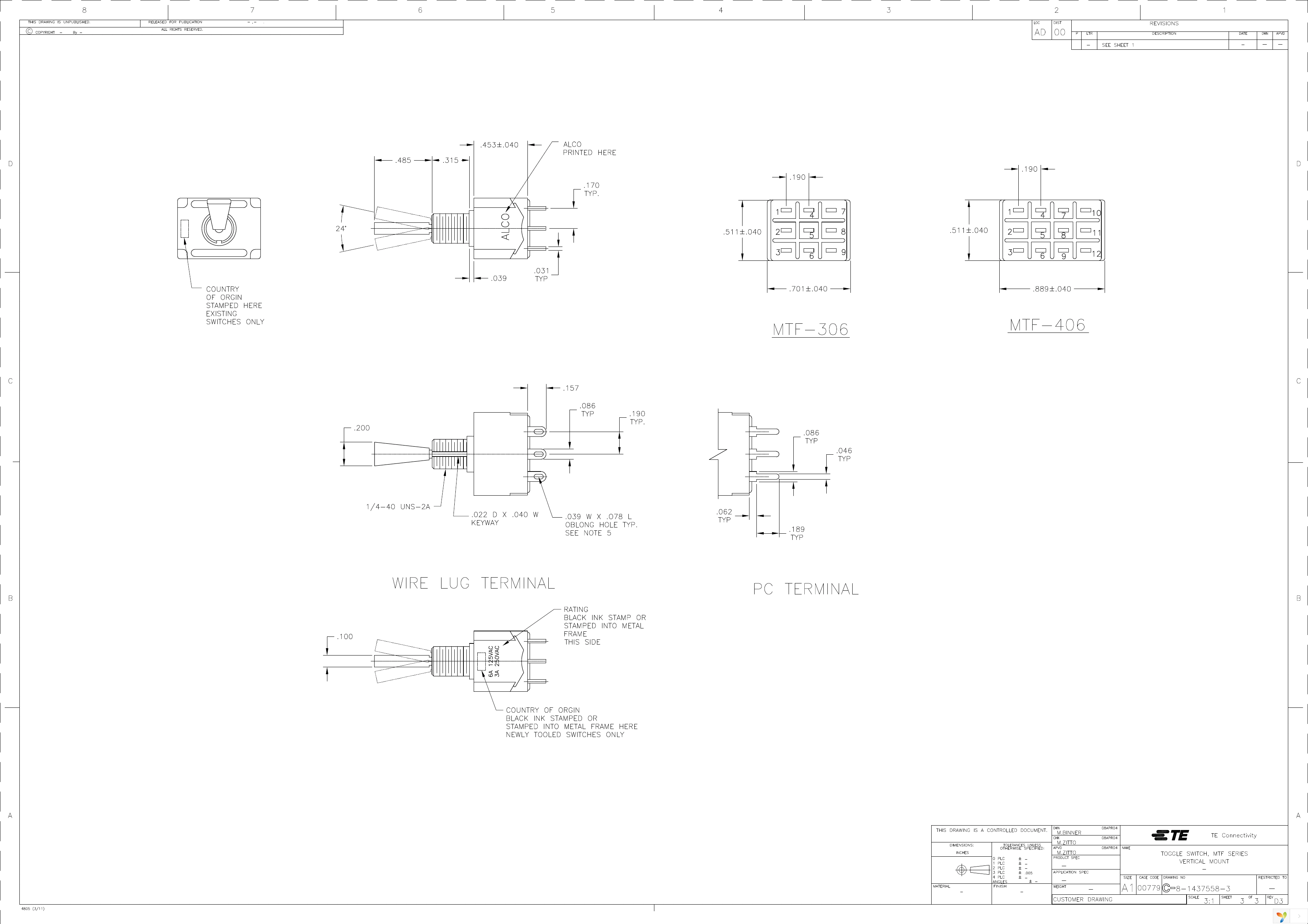 MTF106D Page 3