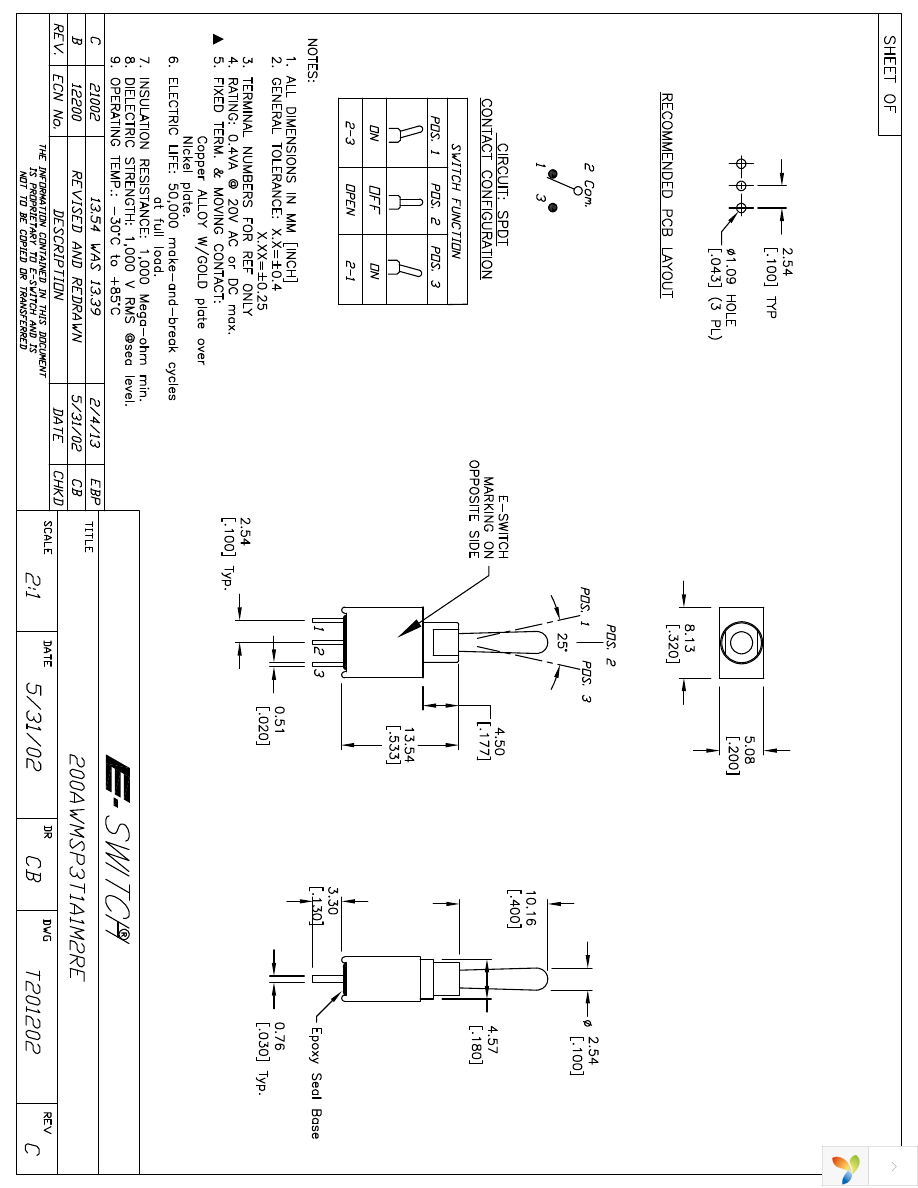 200AWMSP3T1A1M2RE Page 1