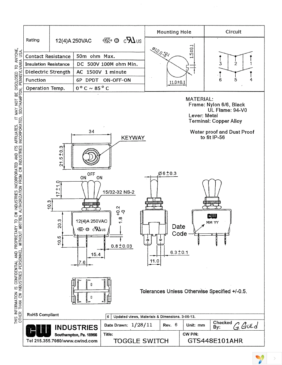 GTS448E101AHR Page 1