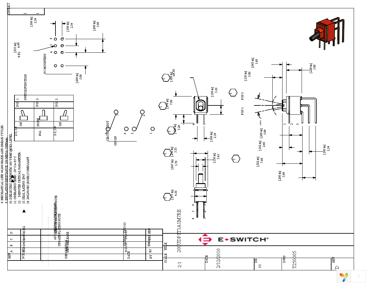 200UDP1T1A1M7RE Page 1