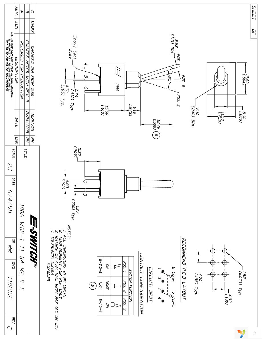 100AWDP1T1B4M2RE Page 1