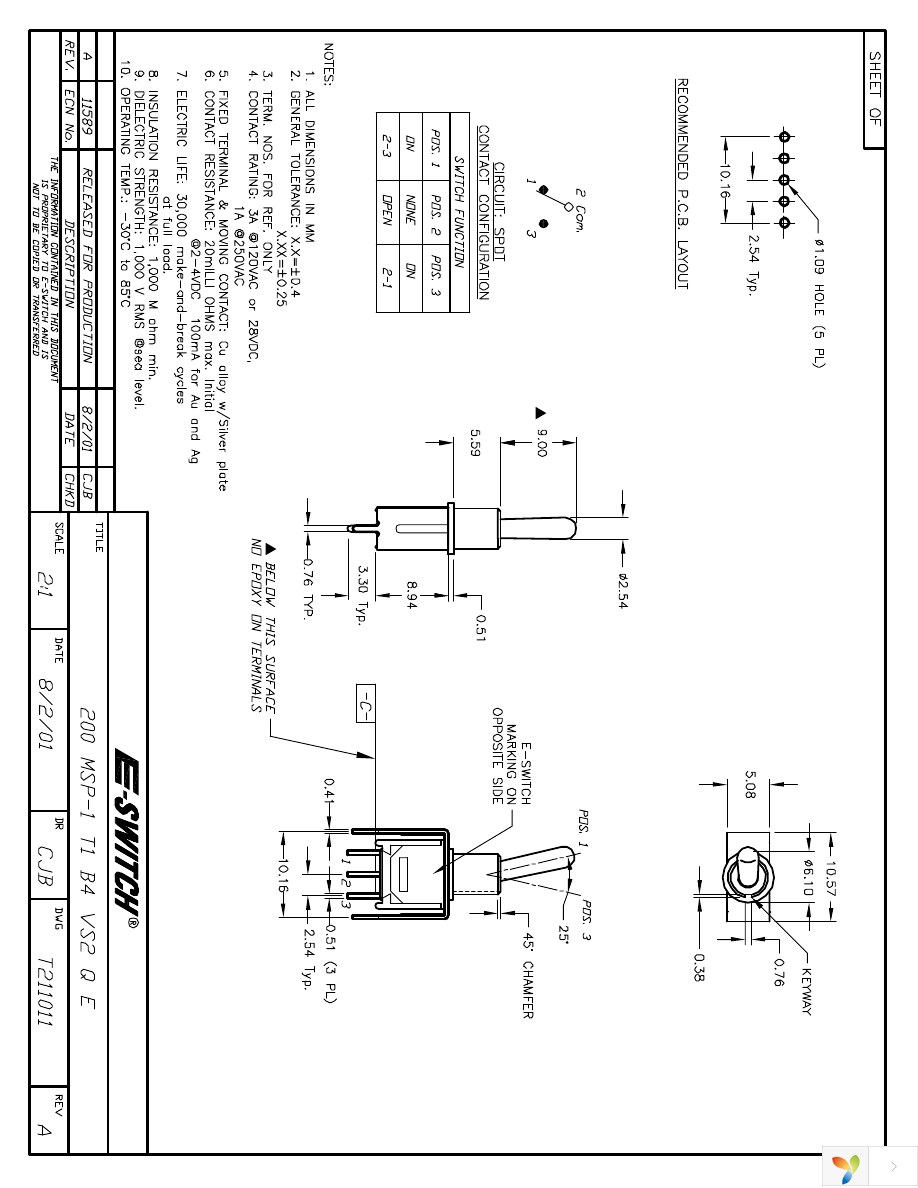 200MSP1T1B4VS2QE Page 1