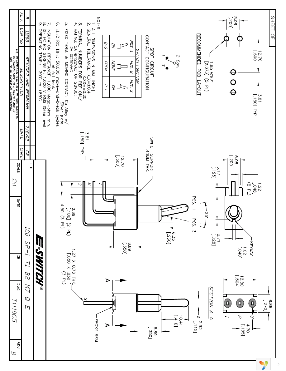 100SP1T1B2M7QE Page 1