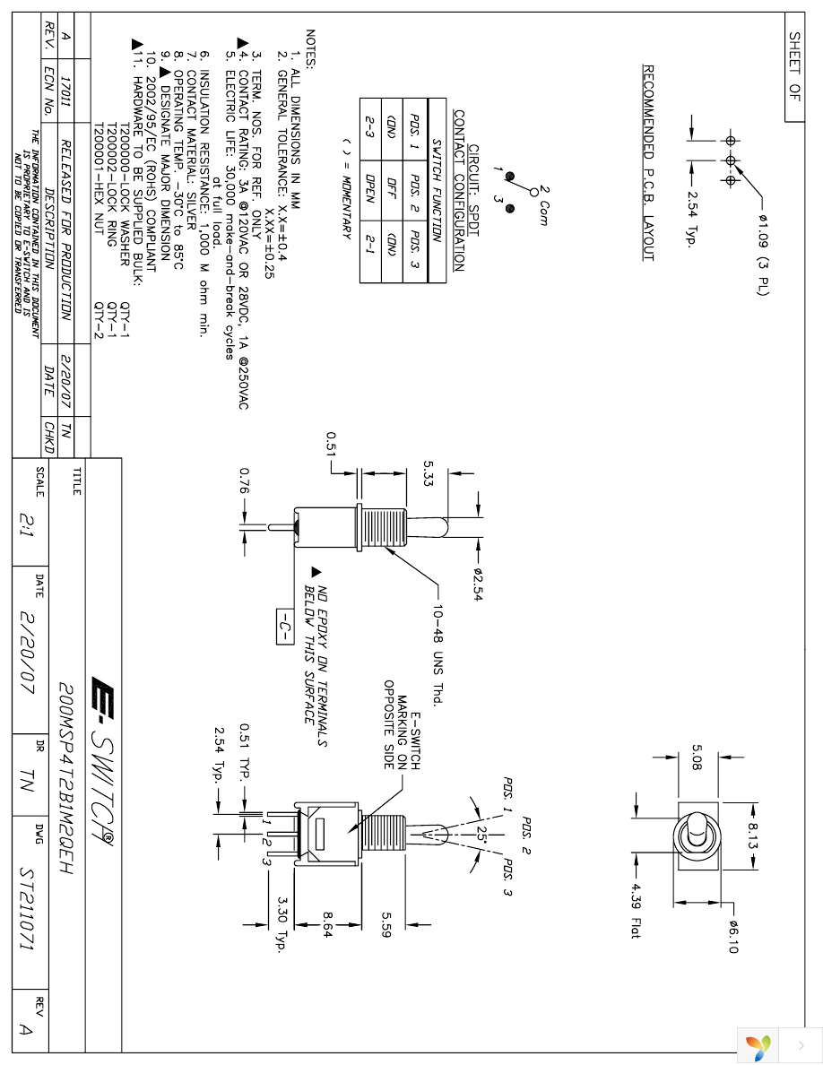 200MSP4T2B1M2QEH Page 1