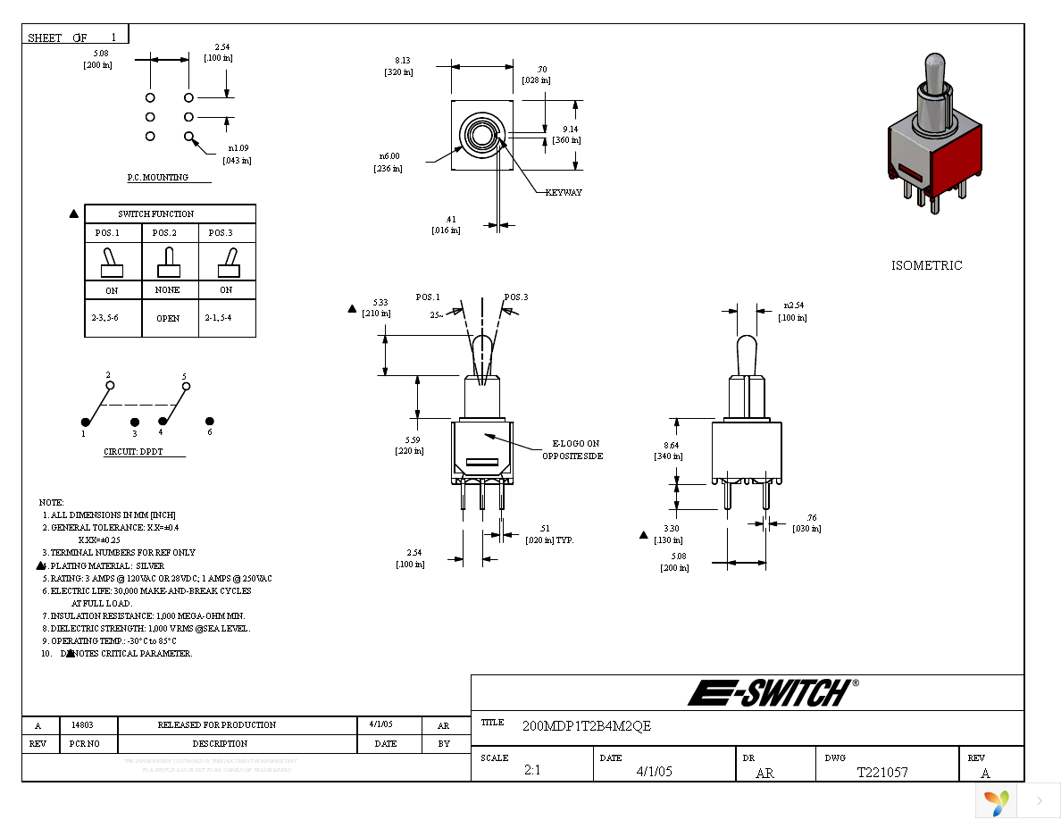 200MDP1T2B4M2QE Page 1