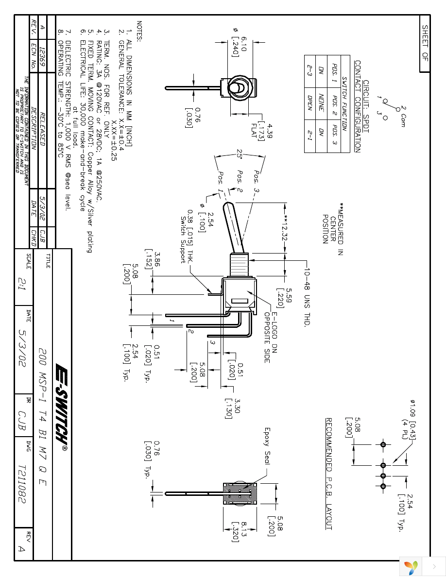 200MSP1T4B1M7QE Page 1