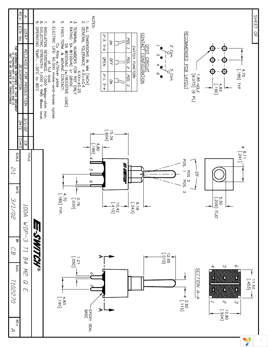 100AWDP3T1B4M2QE Page 1