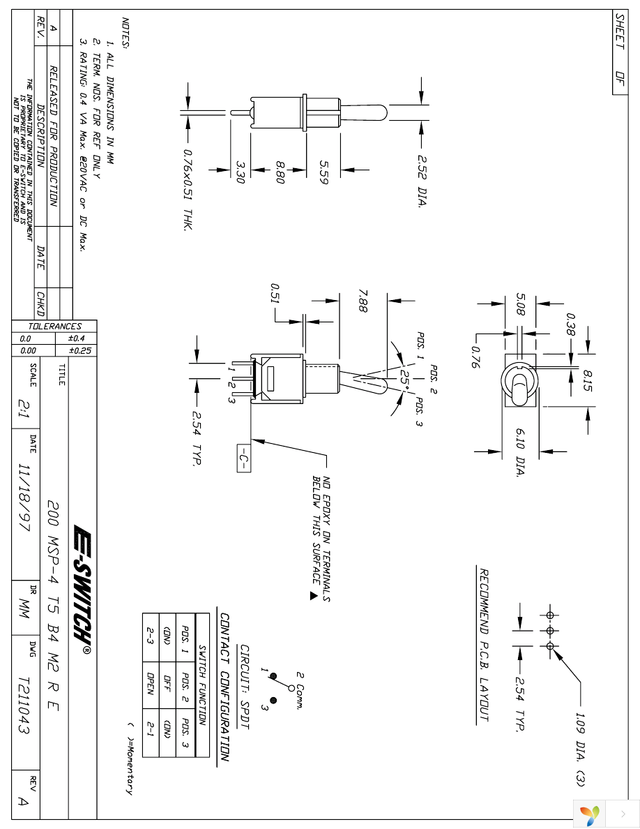 200MSP4T5B4M2RE Page 1