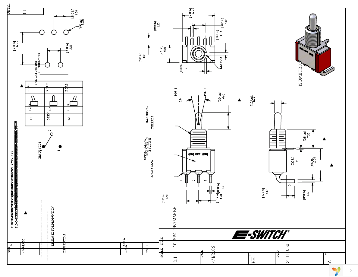 100SP4T2B3M6REH Page 1