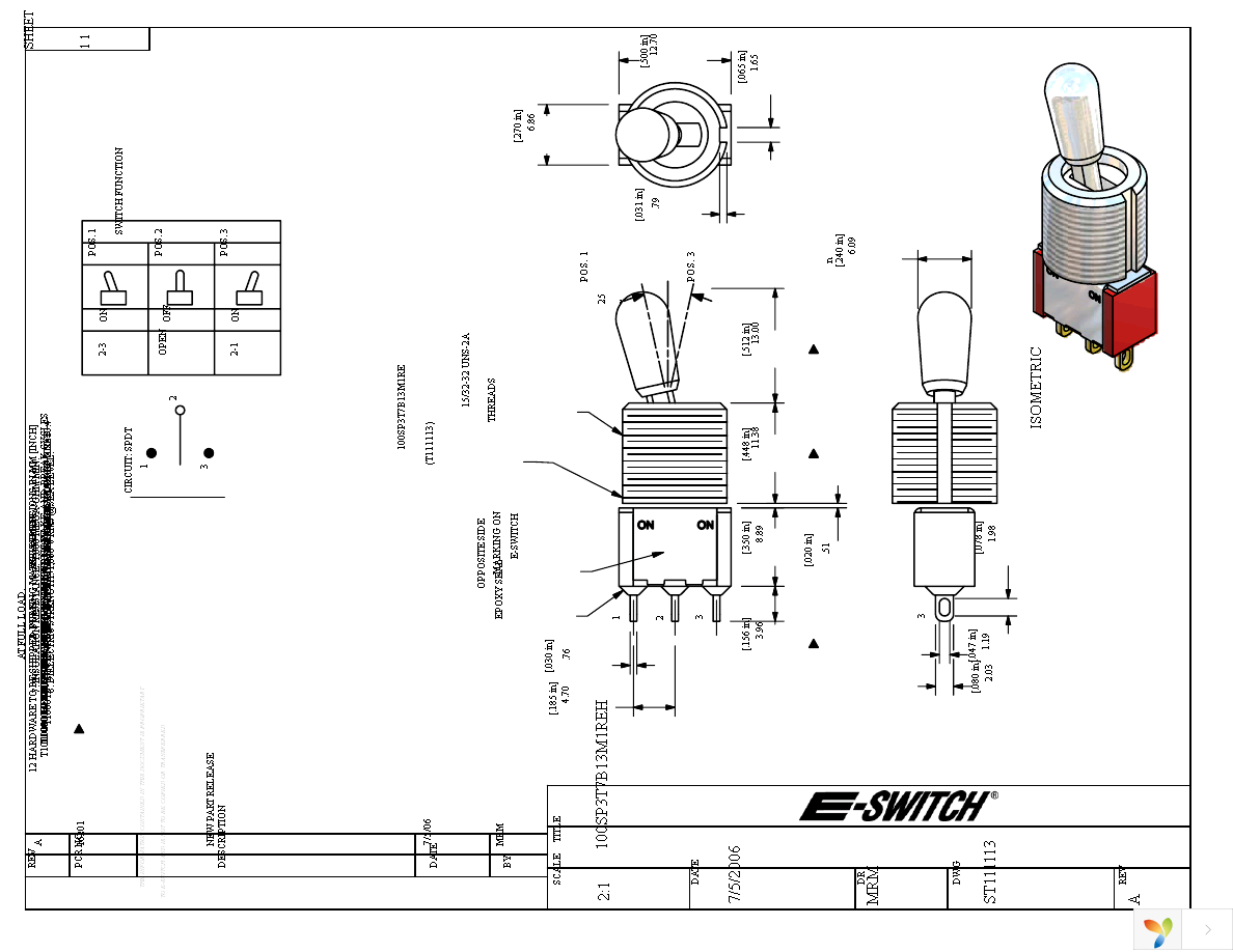 100SP3T7B13M1REH Page 1