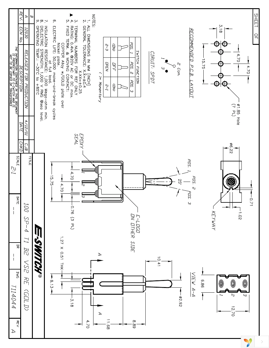 100SP4T1B2VS2RE Page 1