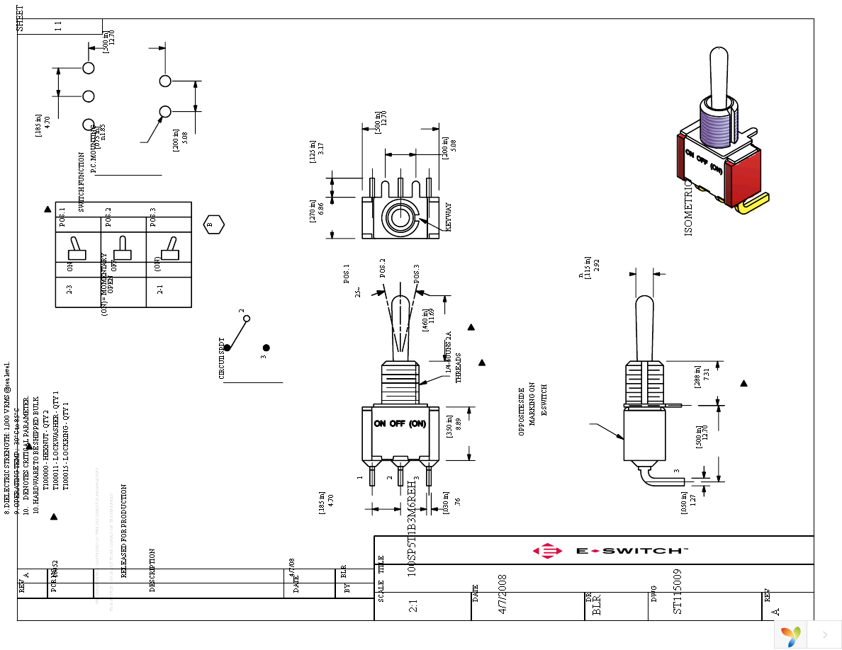 100SP5T1B3M6REH Page 1