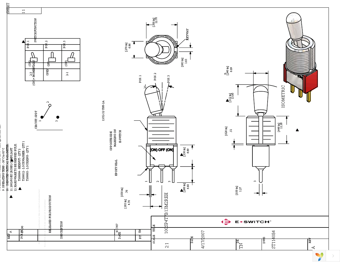 100SP4T7B13M2REH Page 1