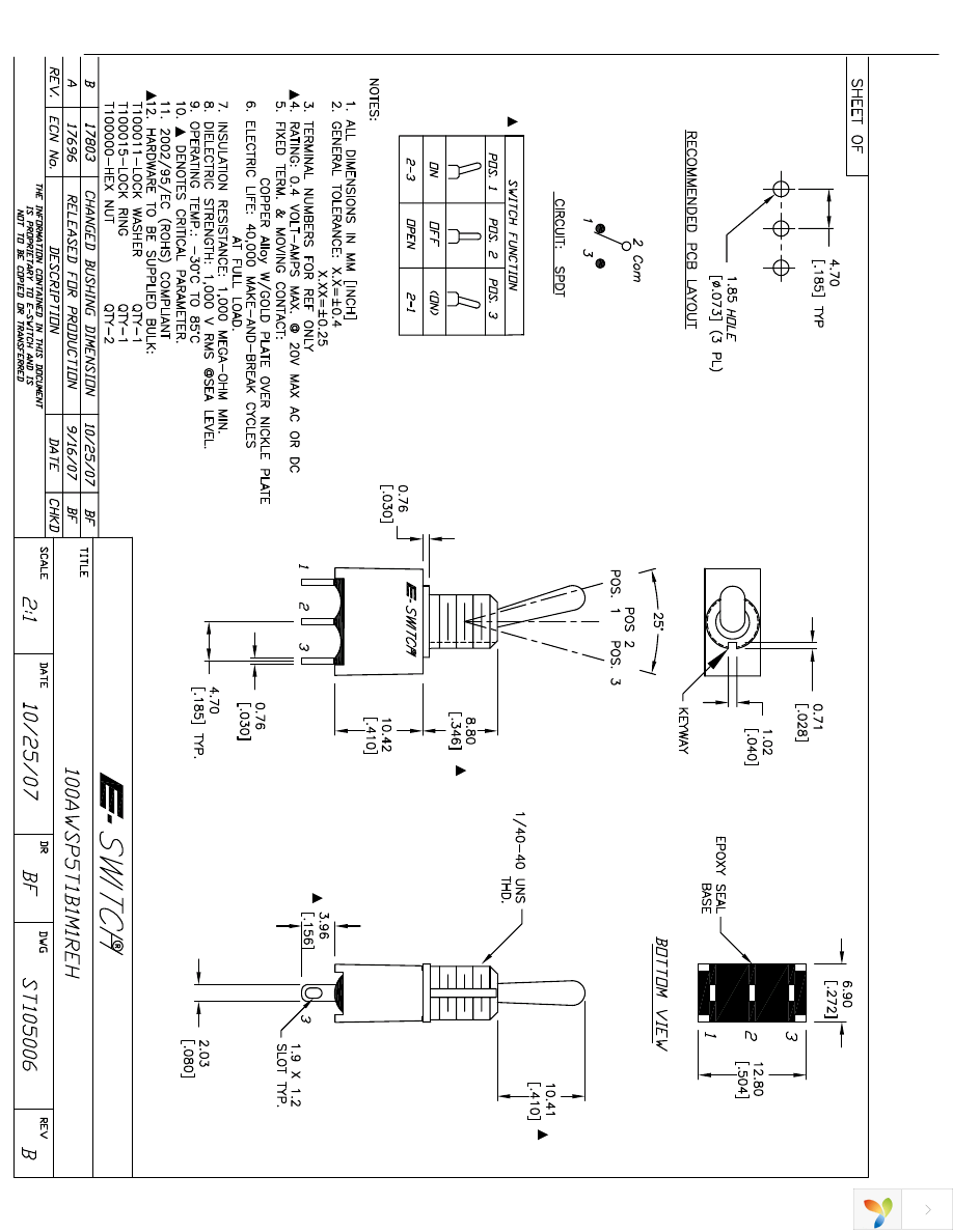 100AWSP5T1B1M1REH Page 1