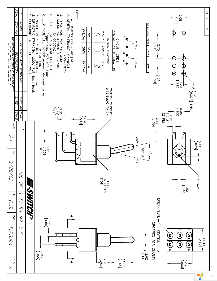 100DP3T1B4M7QE Page 1