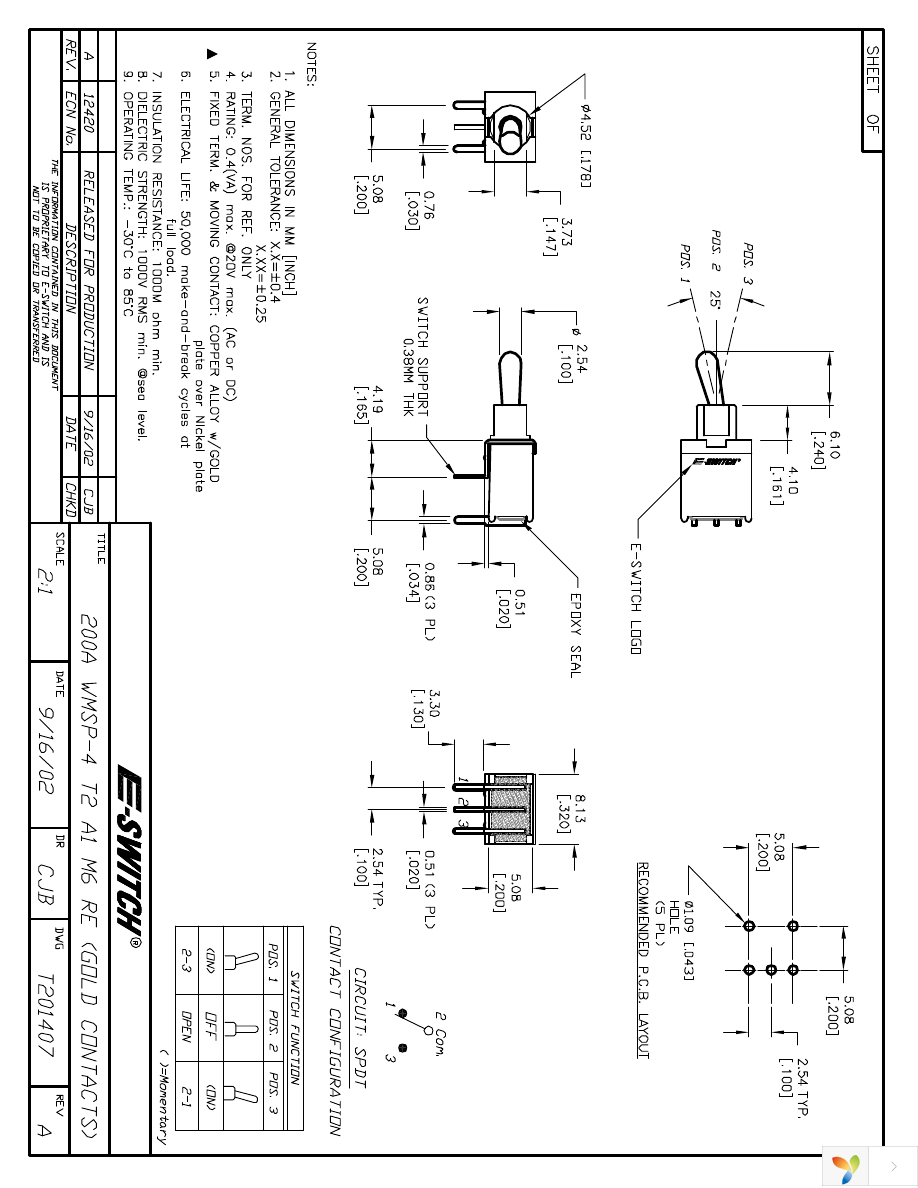 200AWMSP4T2A1M6RE Page 1