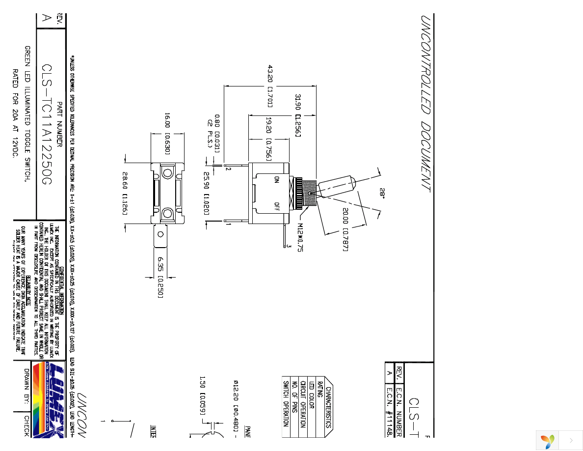 CLS-TC11A12250G Page 1