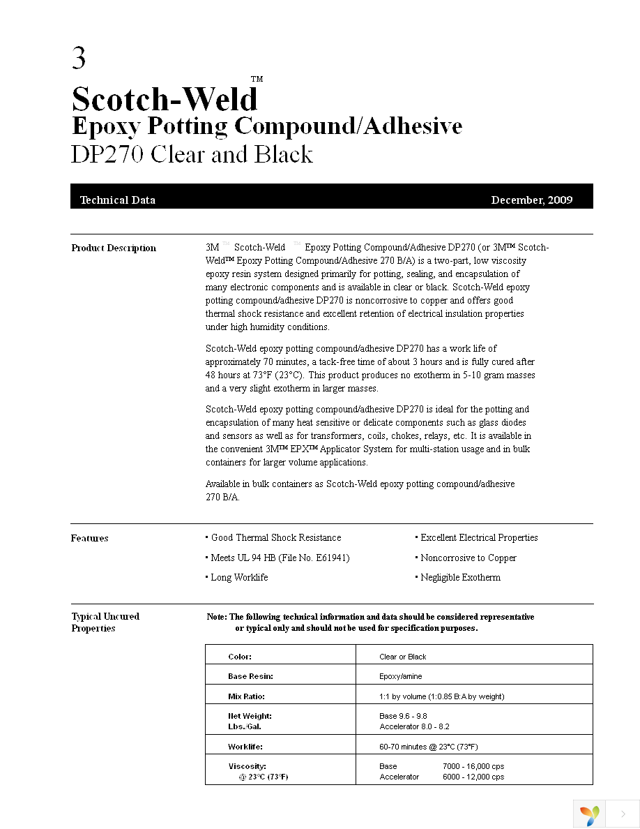 DP270-CLEAR-200ML Page 1