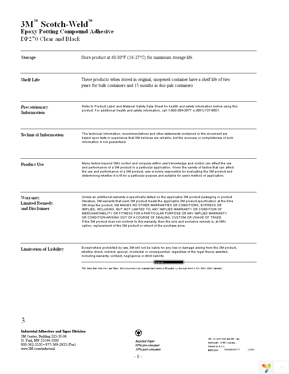 DP270-CLEAR-200ML Page 8