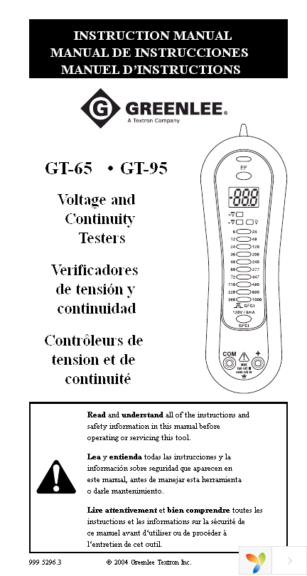 GT-65 Page 1