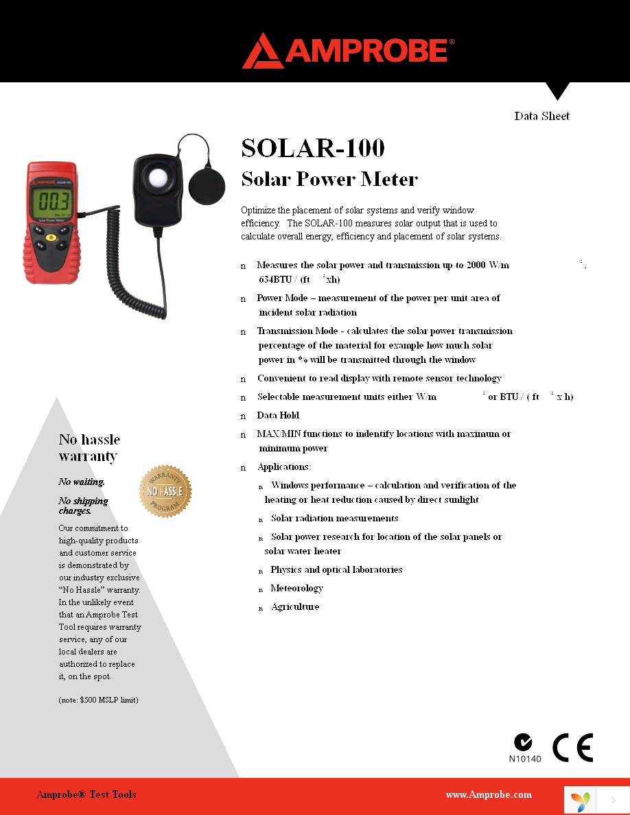 SOLAR-100 Page 1