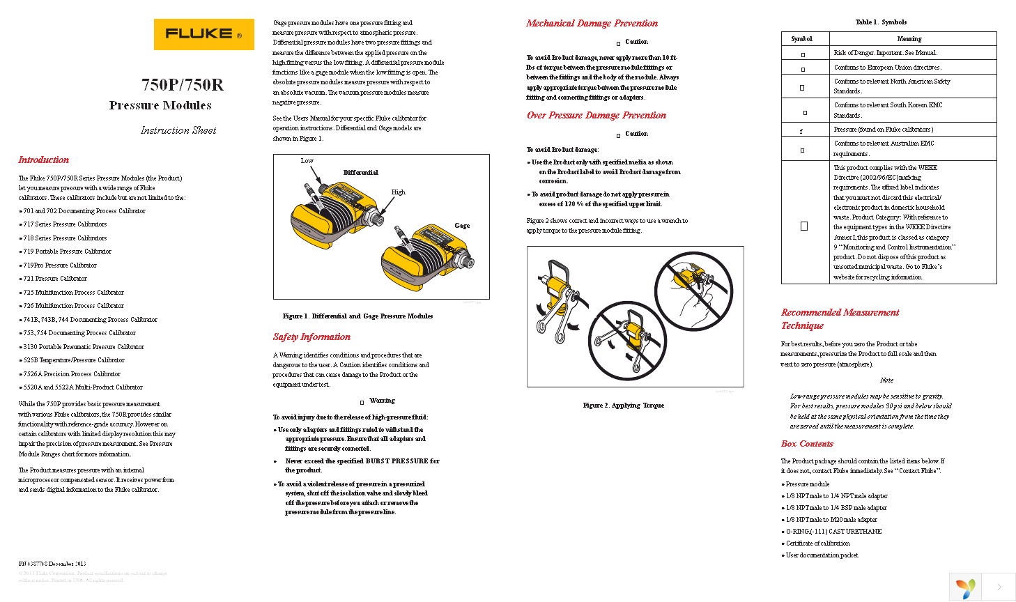 FLUKE-750P06 Page 1