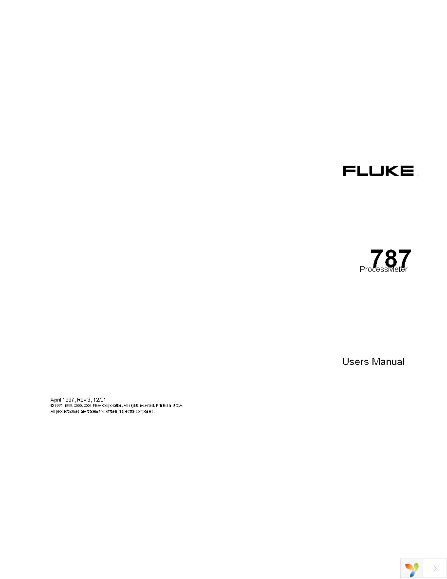 FLUKE-787 Page 1