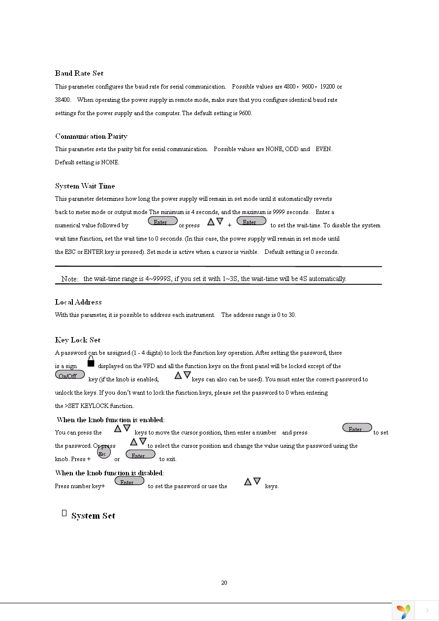 9130RS232C Page 20