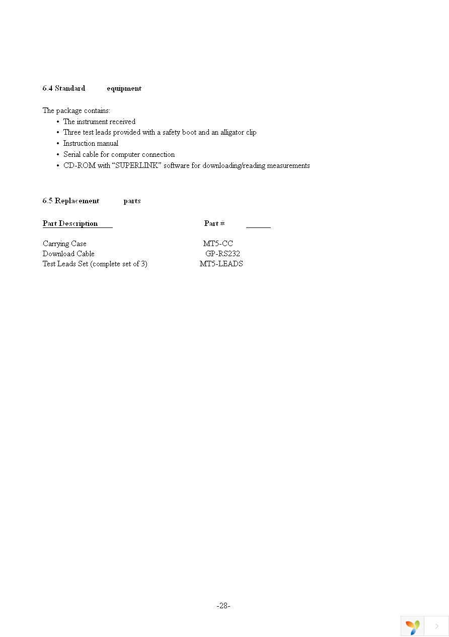 AMB-5KV-D Page 30