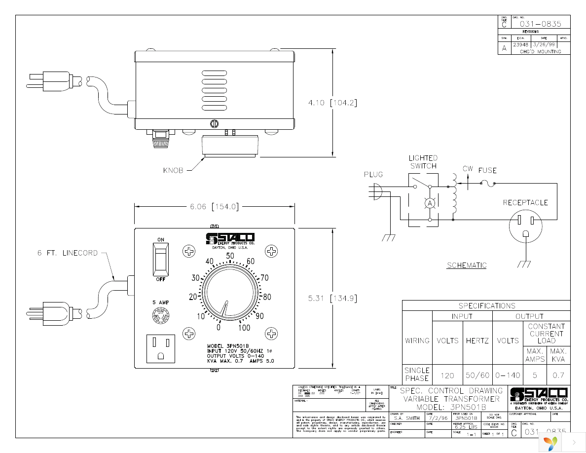 3PN501B Page 1