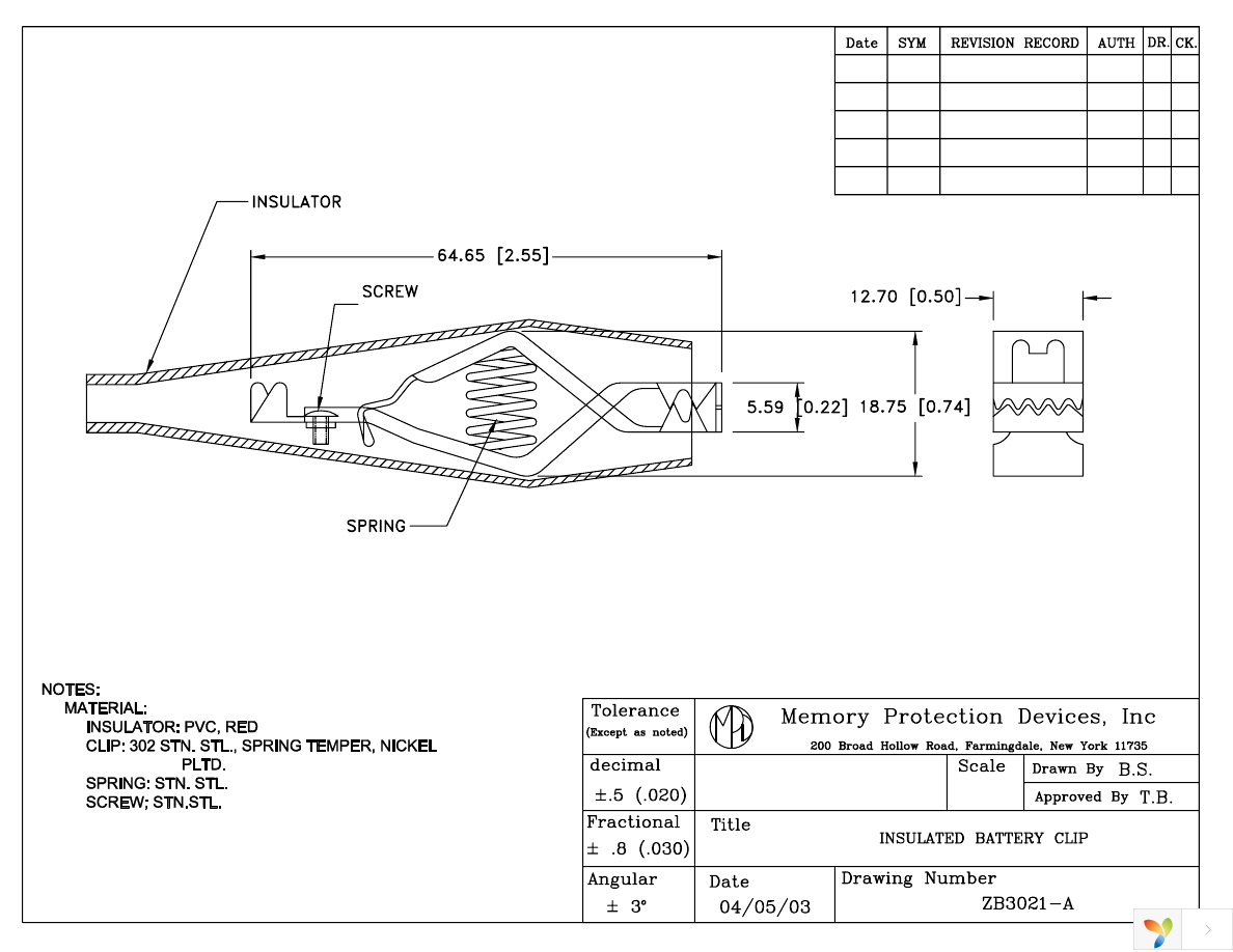 ZB3021-A Page 1