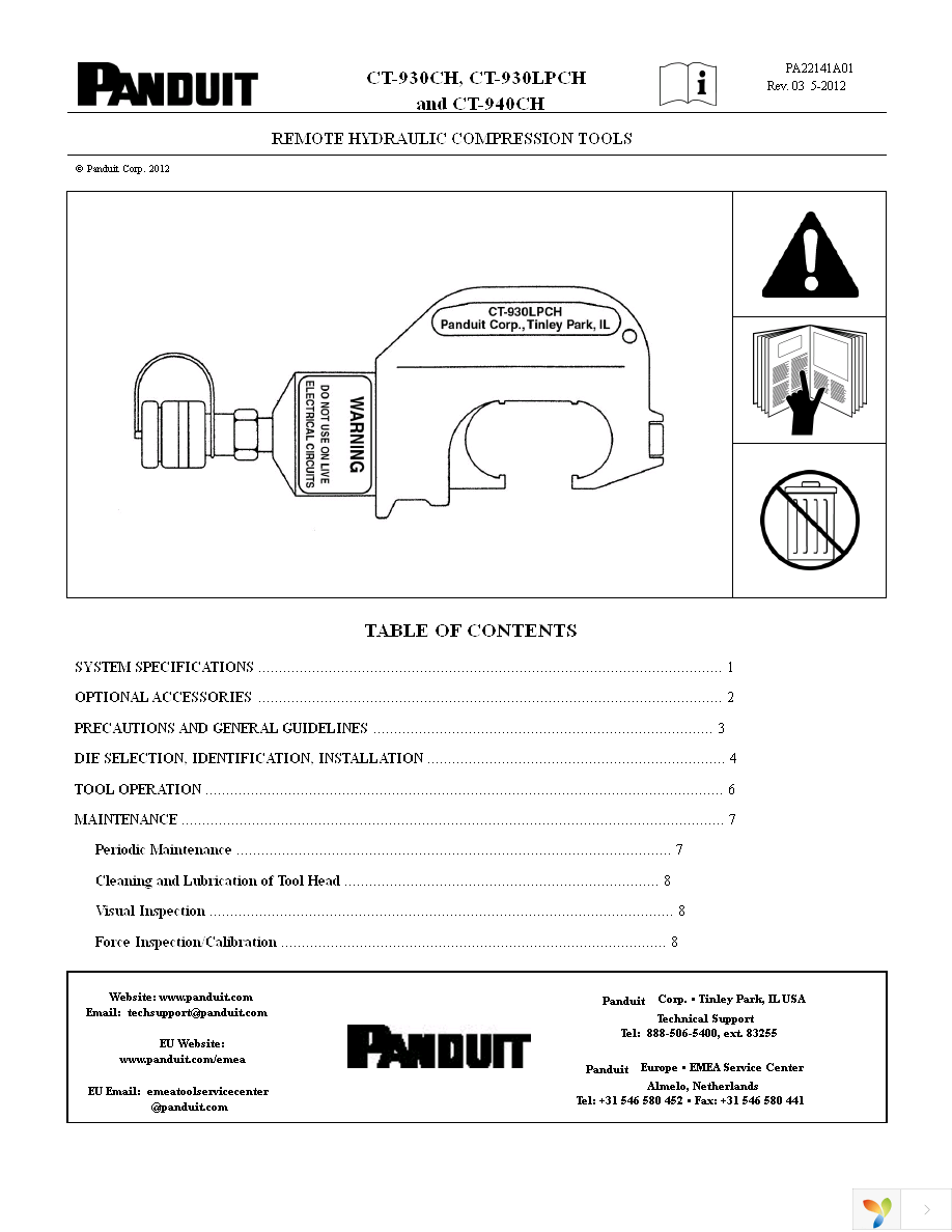 CT-930LPCH Page 1