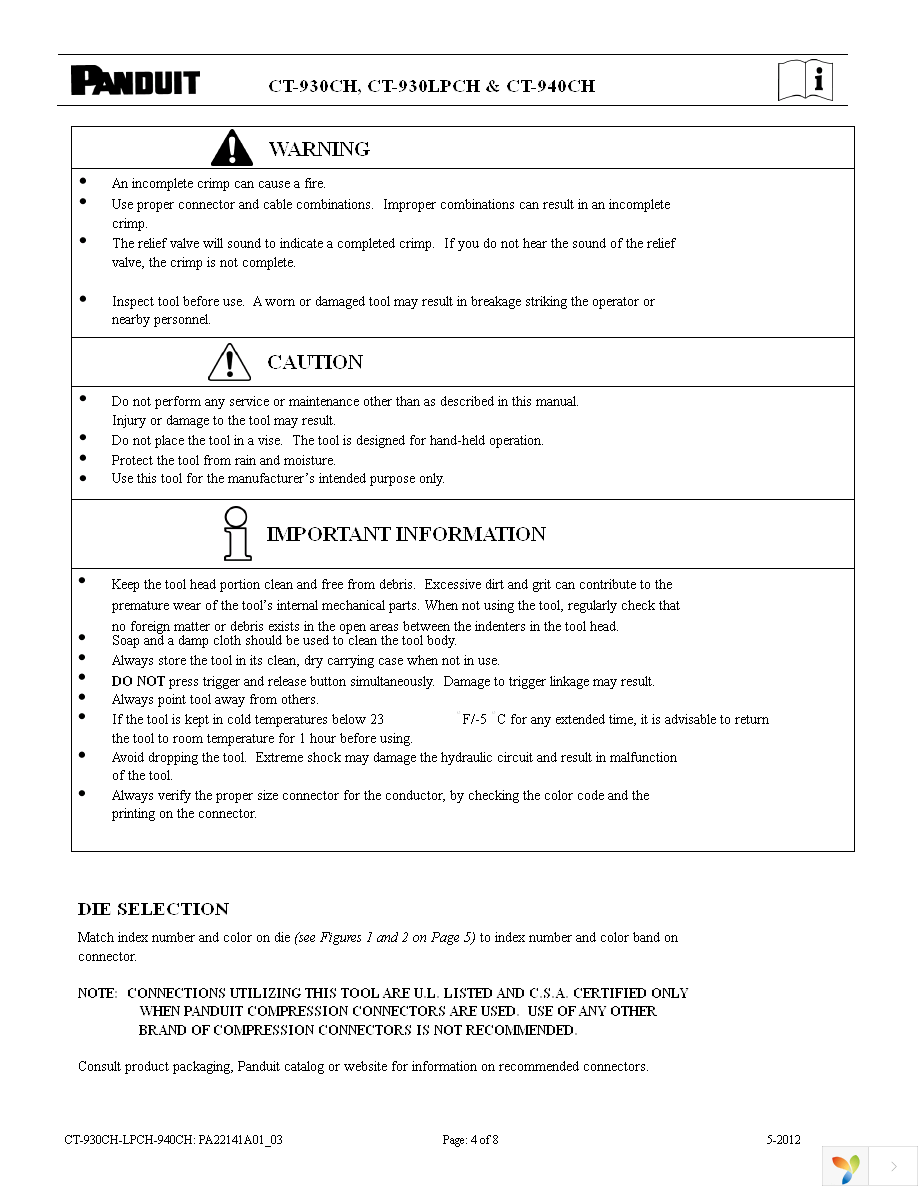 CT-930LPCH Page 5