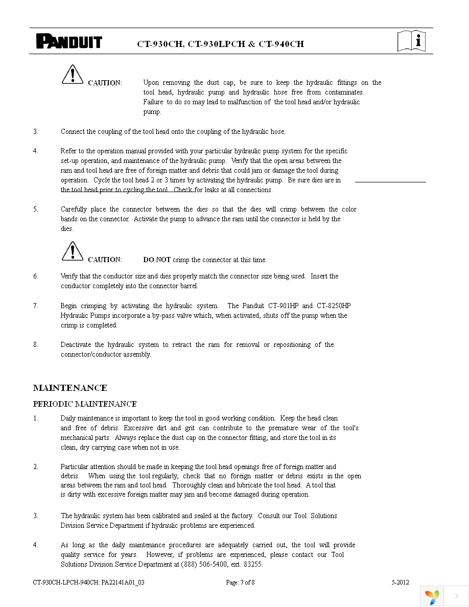 CT-930LPCH Page 8