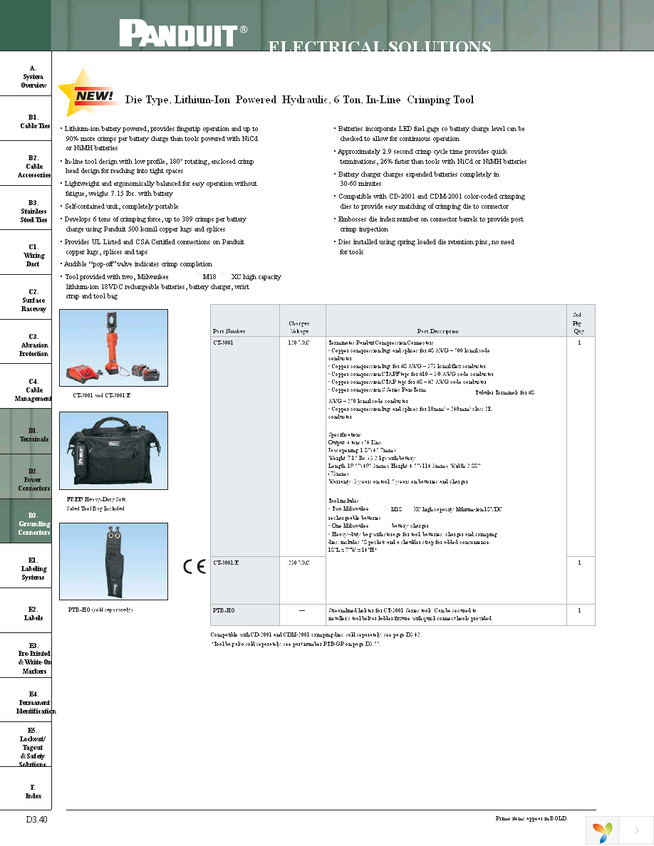 CT-3001 Page 1