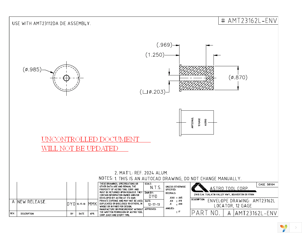 AMT23162L Page 1