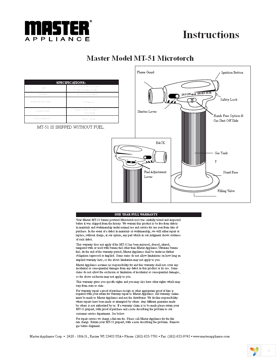 MT-51 Page 1