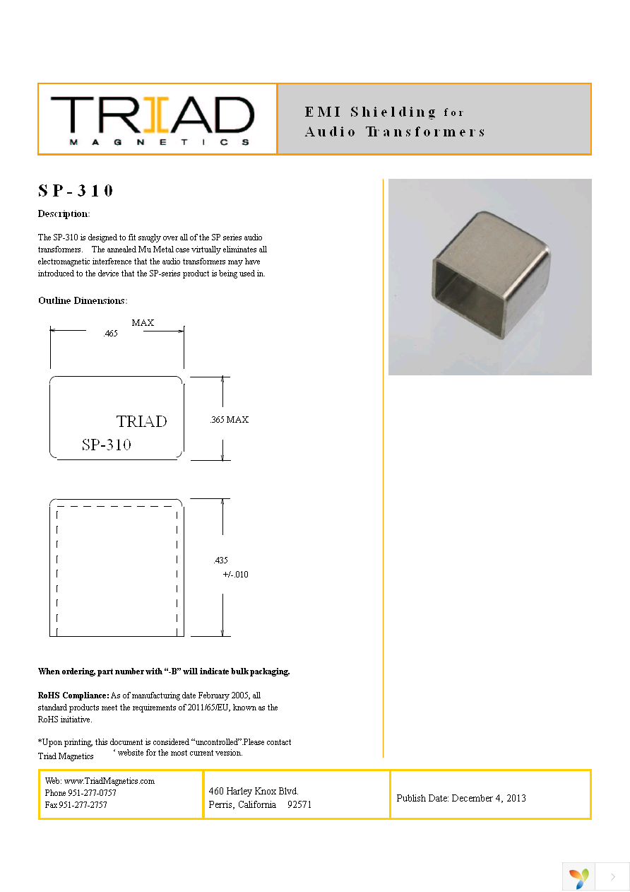 SP-310 Page 1