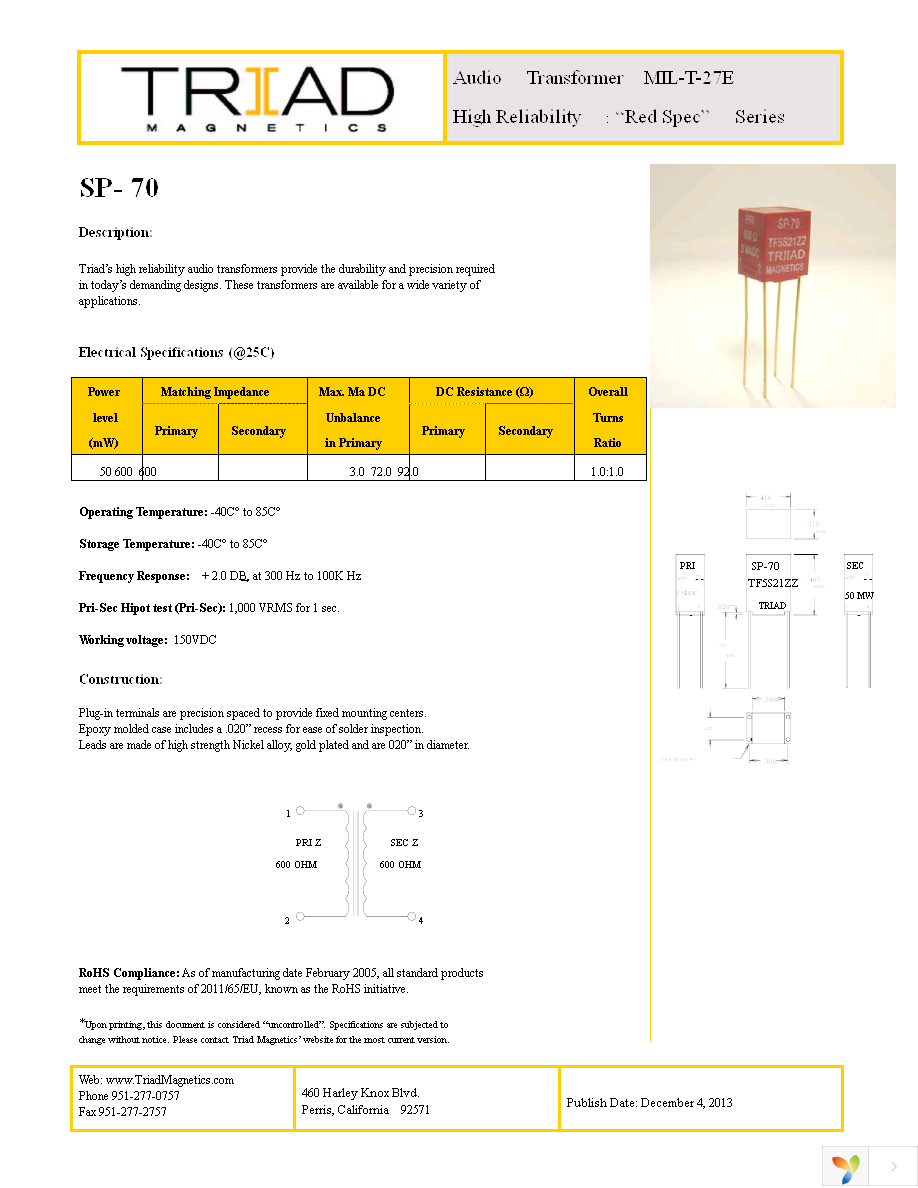 SP-70 Page 1