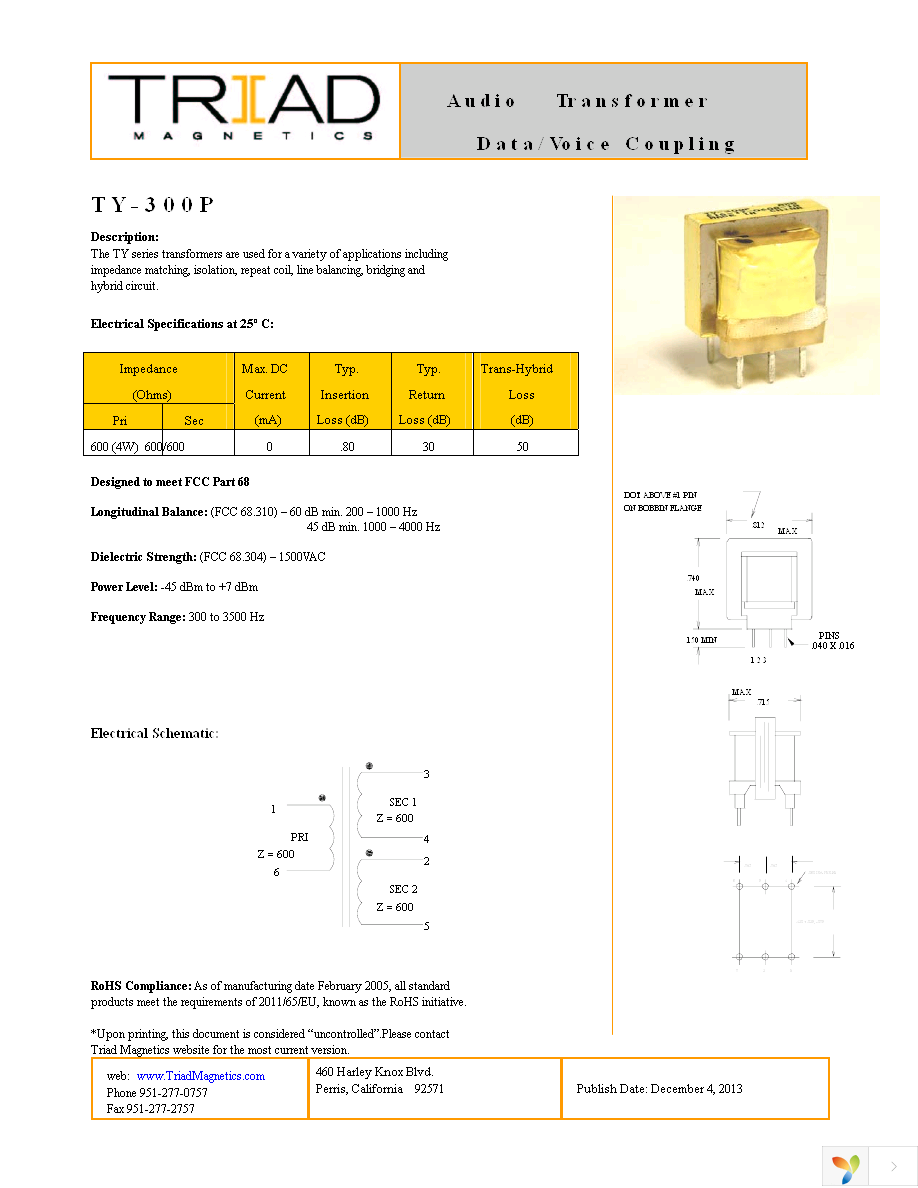 TY-300P Page 1