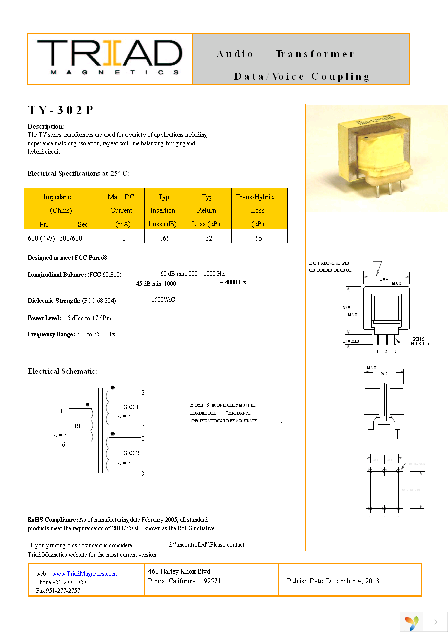 TY-302P Page 1