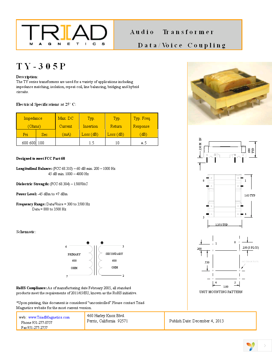 TY-305P Page 1