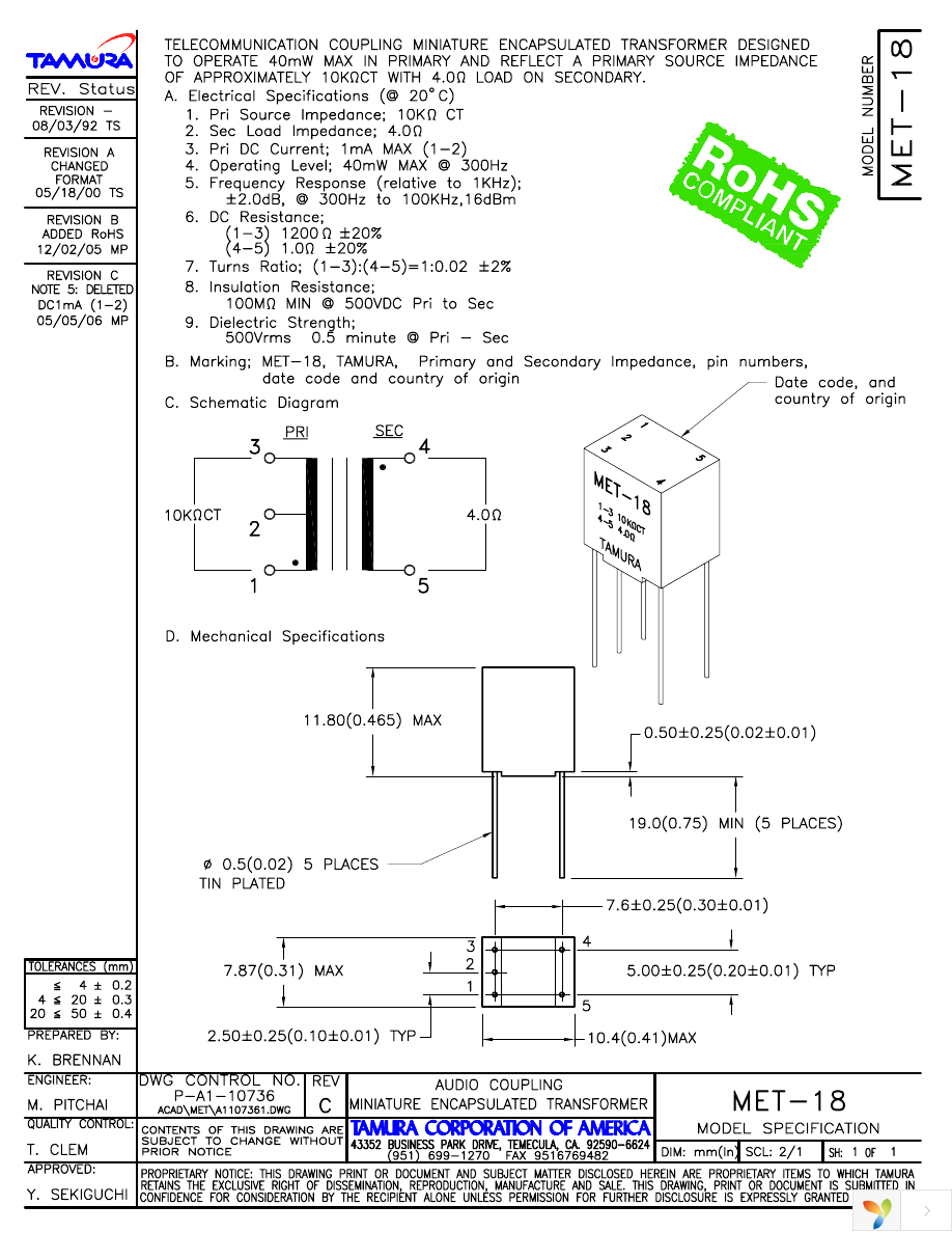 MET-18 Page 1