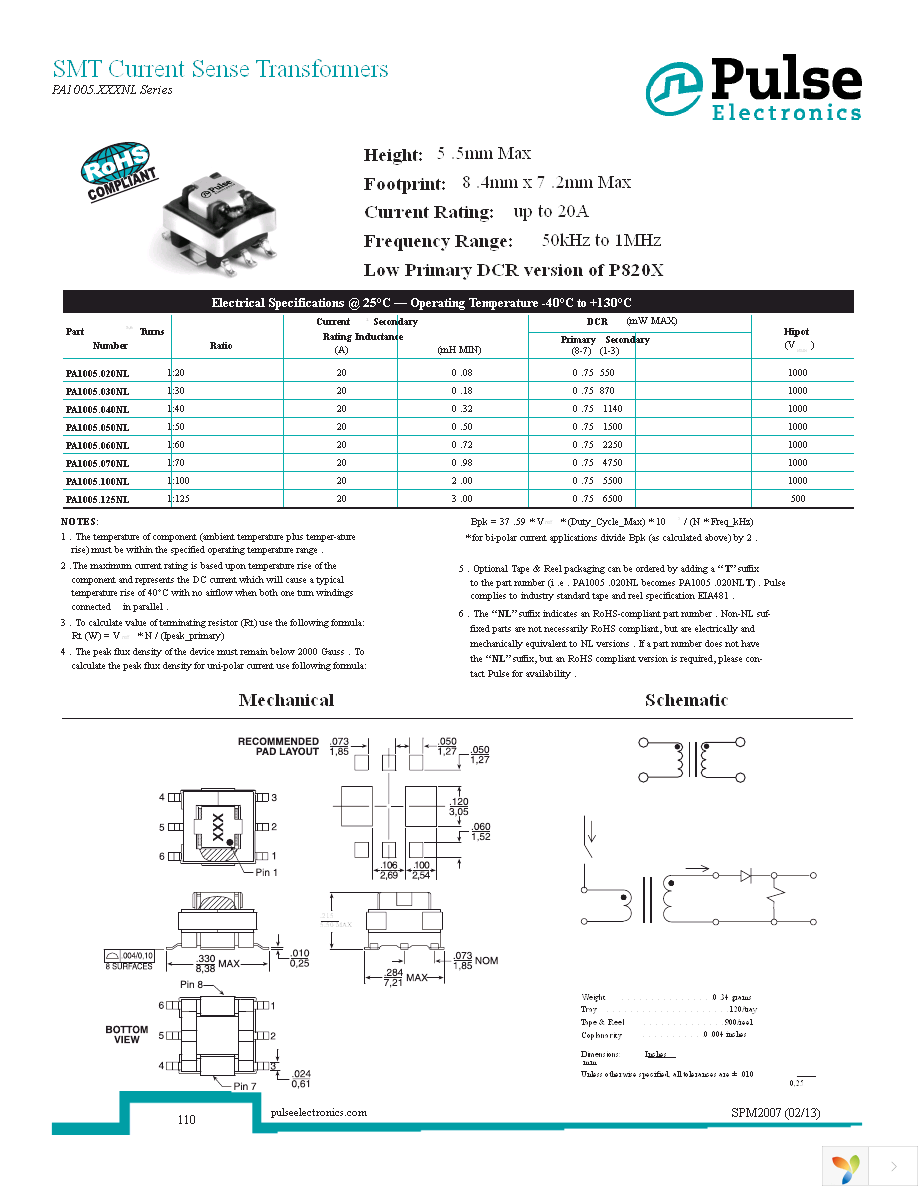 PA1005.100NLT Page 1