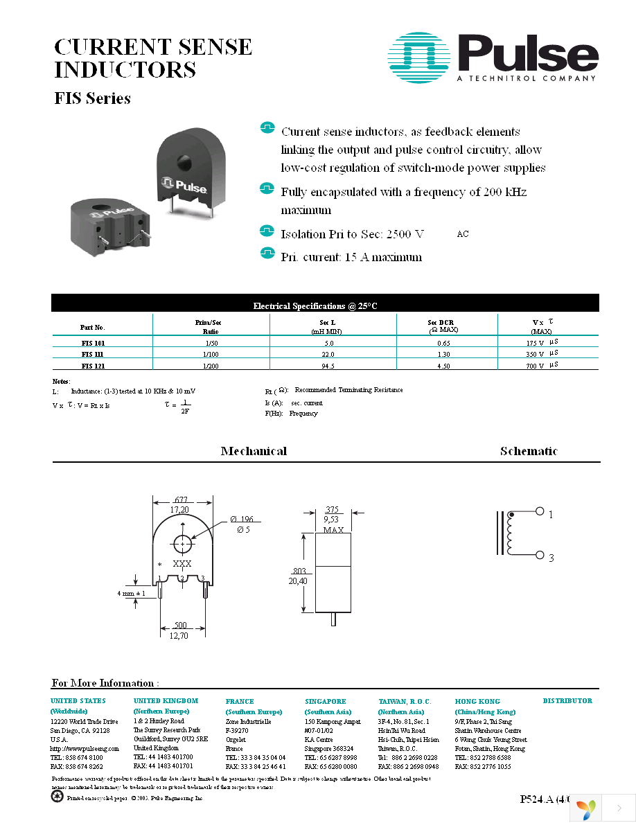 FIS111NL Page 1