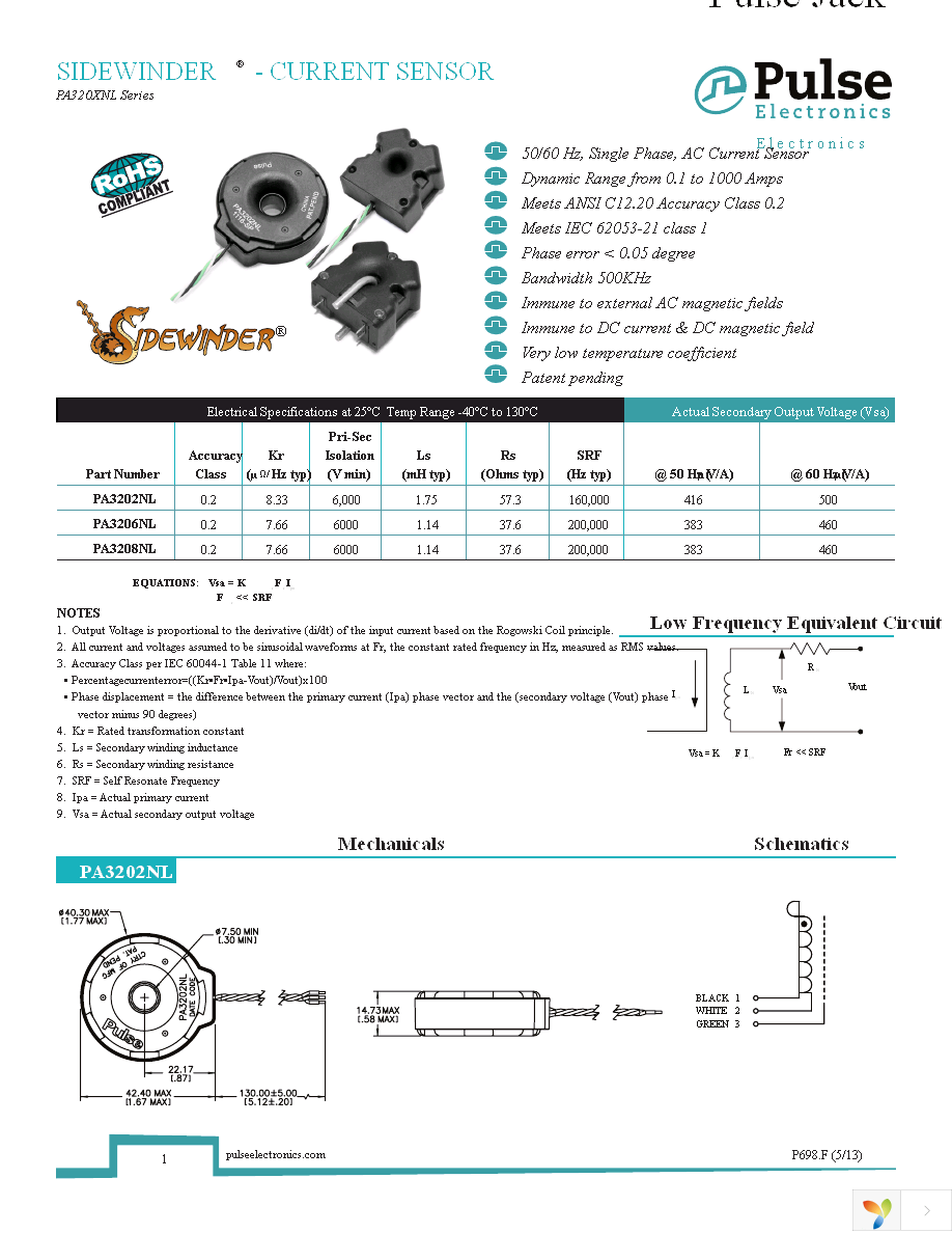 PA3208NL Page 1