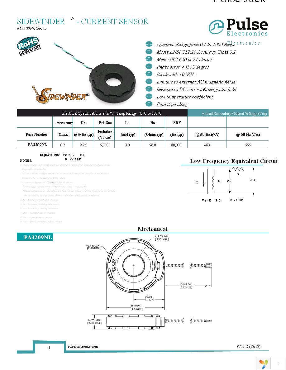 PA3209NL Page 1