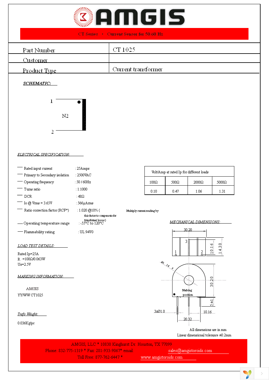 CT1025 Page 1